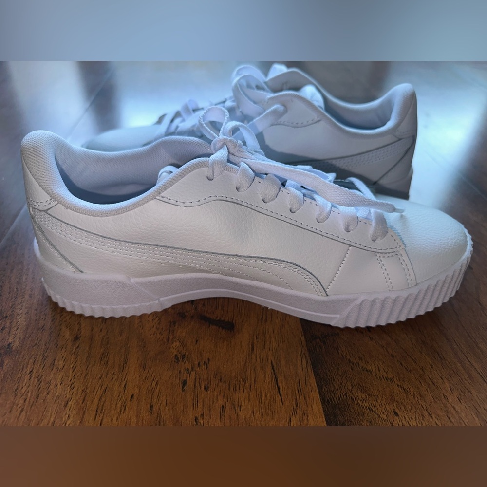 PUMA SoftFoam+ White Sneakers – Women’s Size 8 (US) / 38.5 (EU) - Picture 5 of 9
